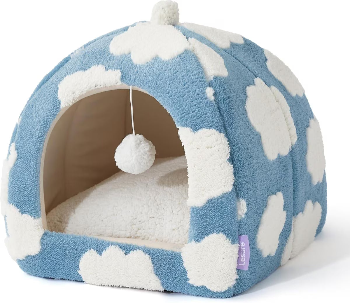 Lesure 2-in-1 Cat Cave Bed