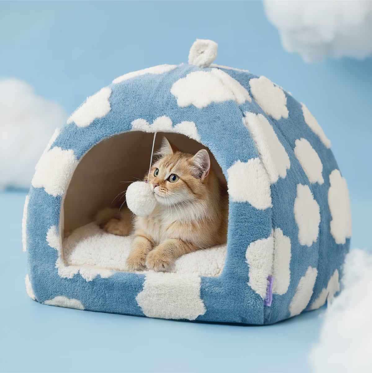 Lesure 2-in-1 Cat Cave Bed