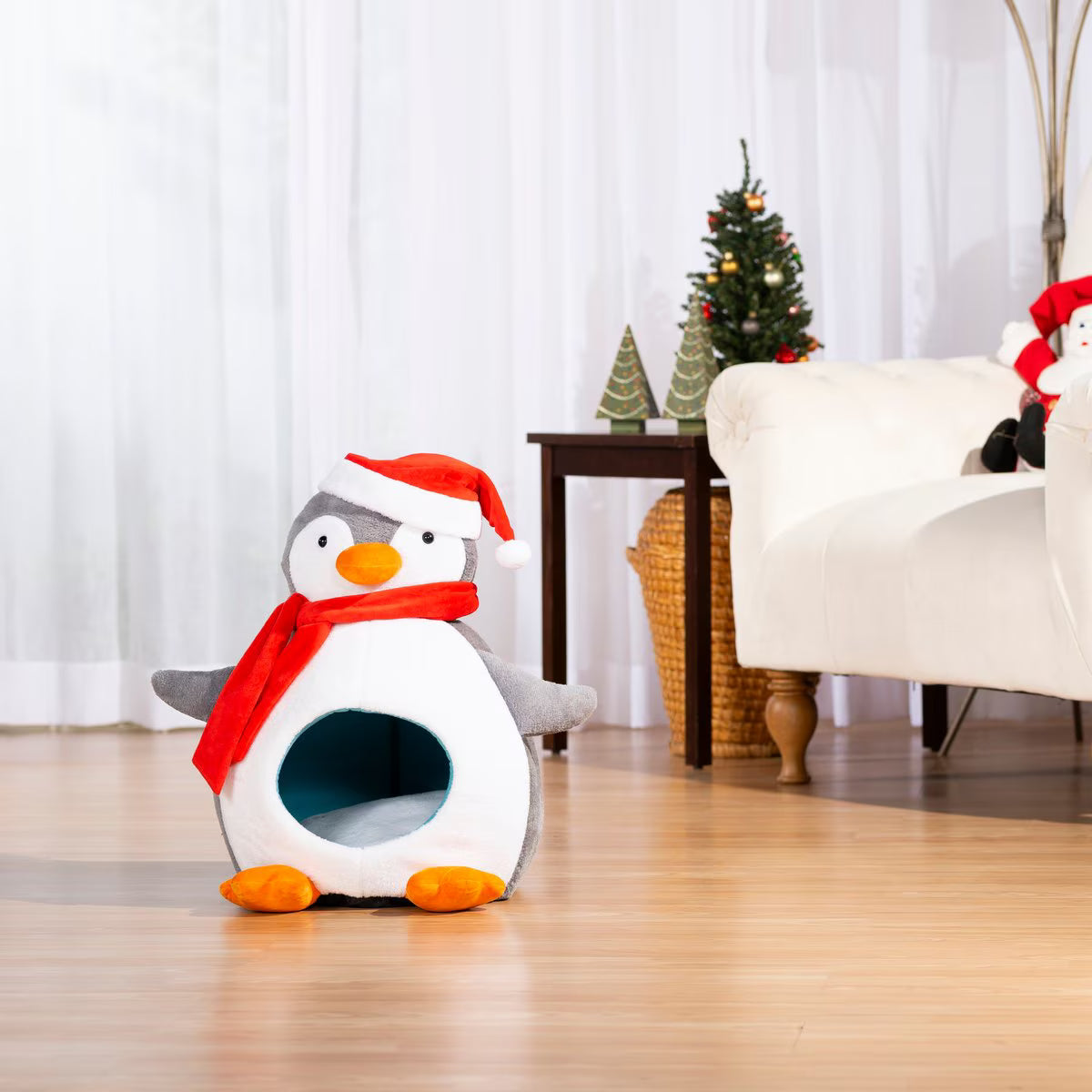 SUPLY Penguin Hideaway Cat Bed