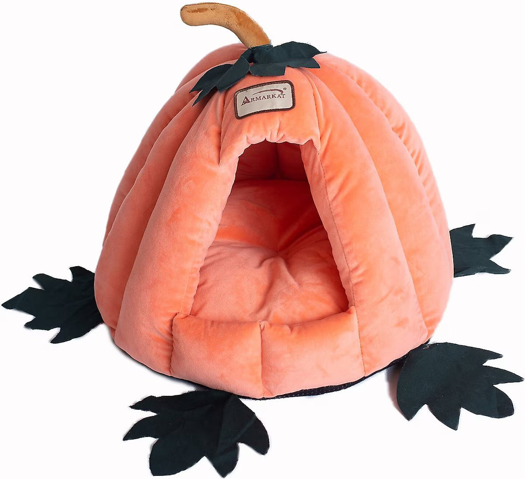 SUPLY Pumpkin Shape Cat Bed